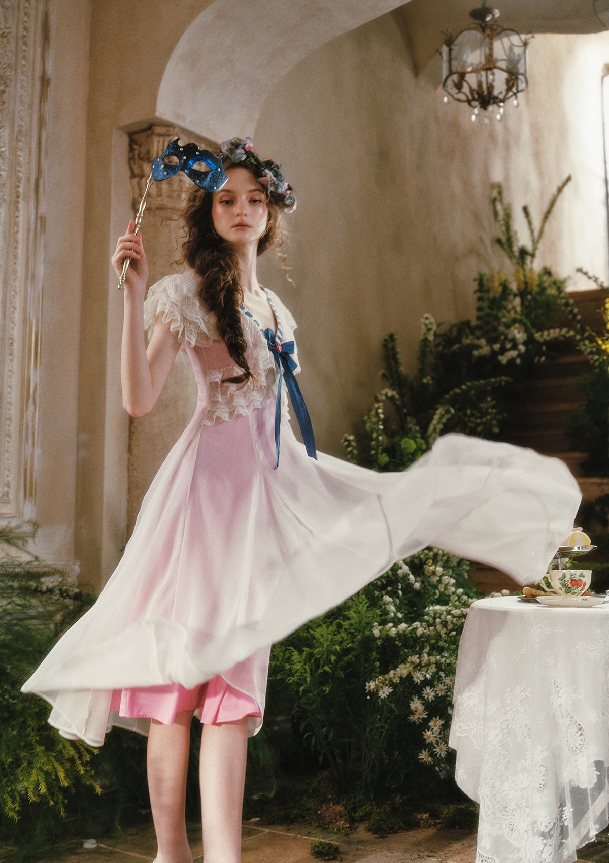 Berry Cancan Dress