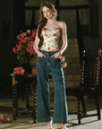 Corn Poppy Corset