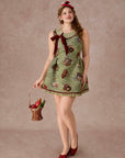 Curve&Plus Berry Basket Dress