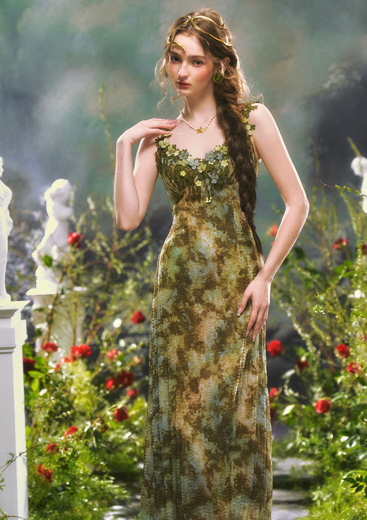 Eucalyptus Fairy Dress Pre-order / S
