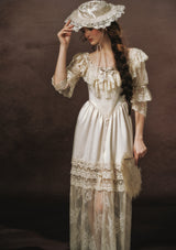 Silver Light Vintage Dream Bonnet