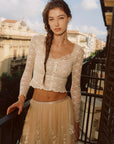 Carbonie Lace Top