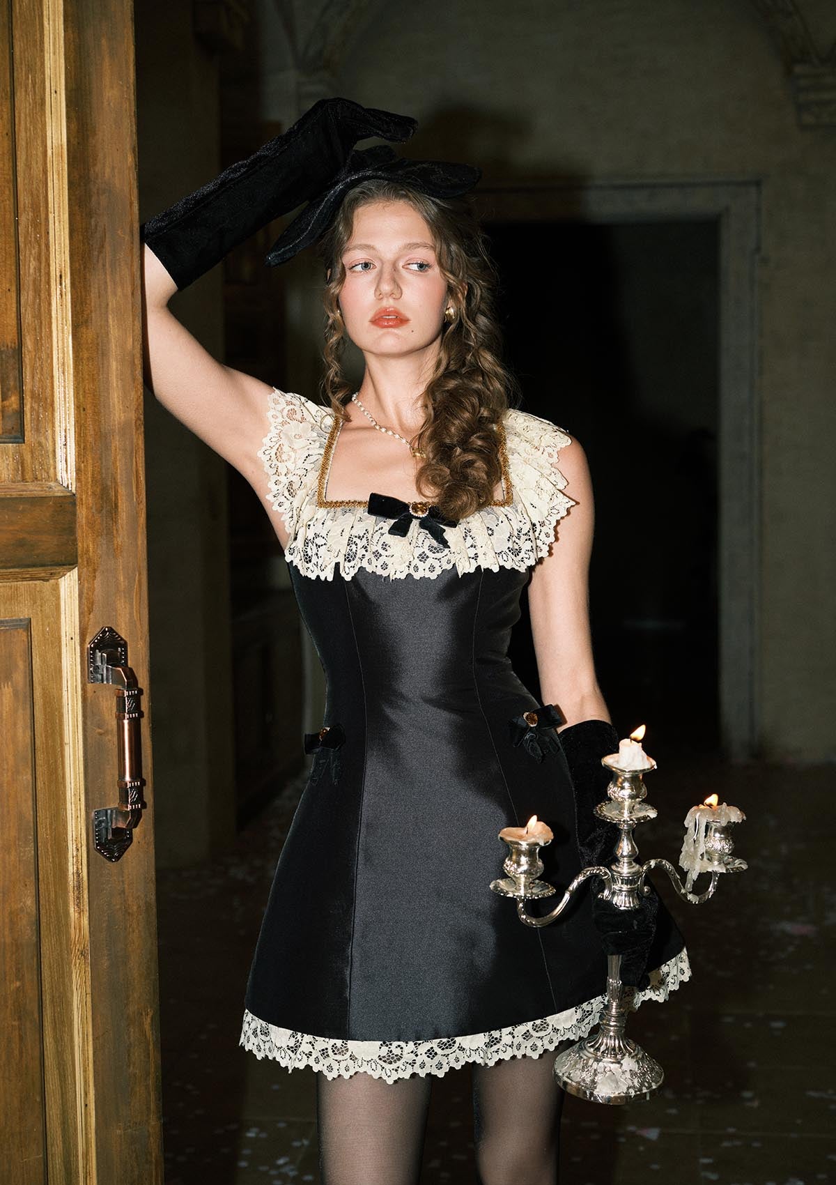 Golden Nocturne Gallery Dress