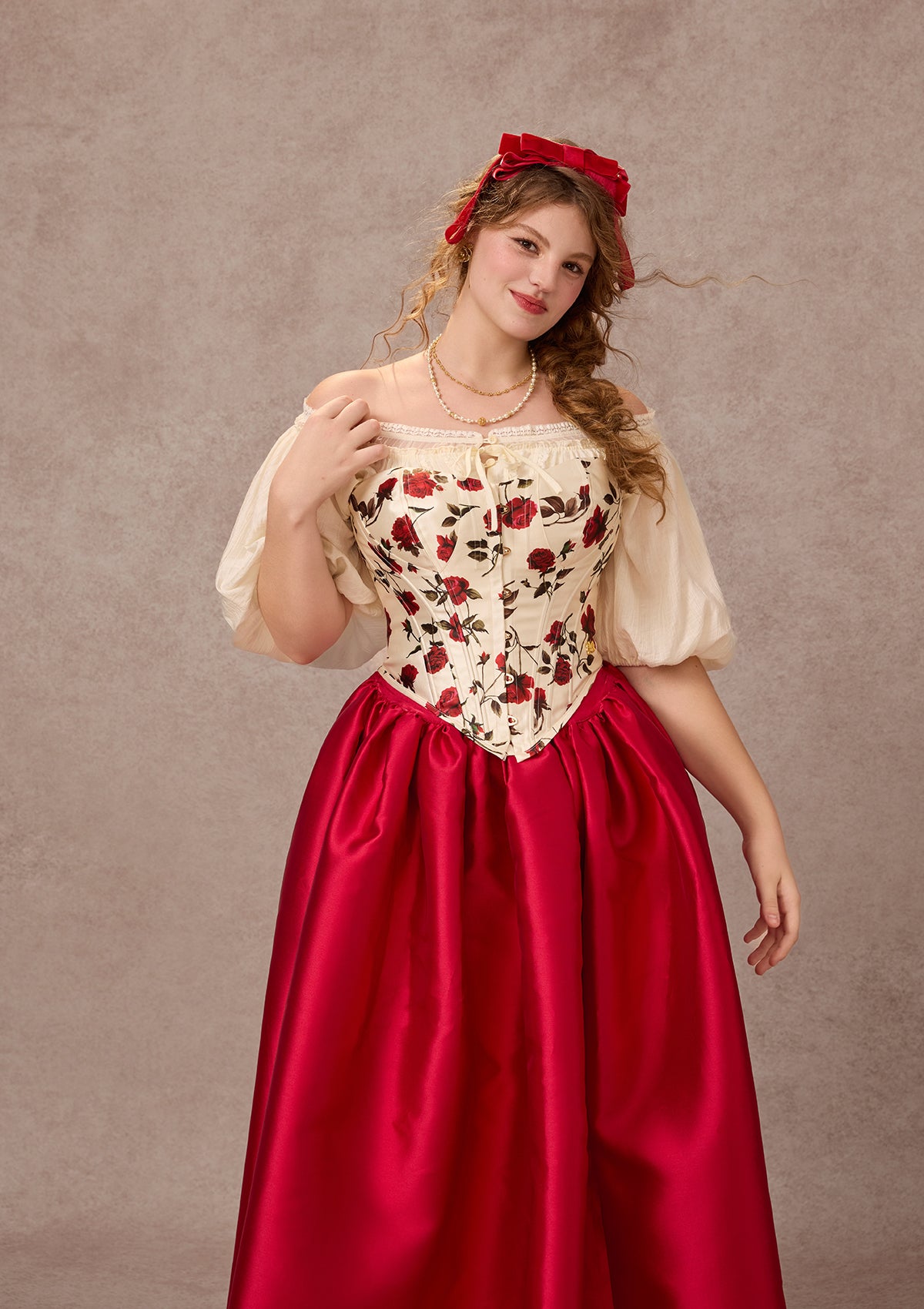 Curve&amp;Plus Rose Heights Corset