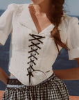Provence Poetry Blouse