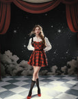 Rose Canelé Korsettkleid