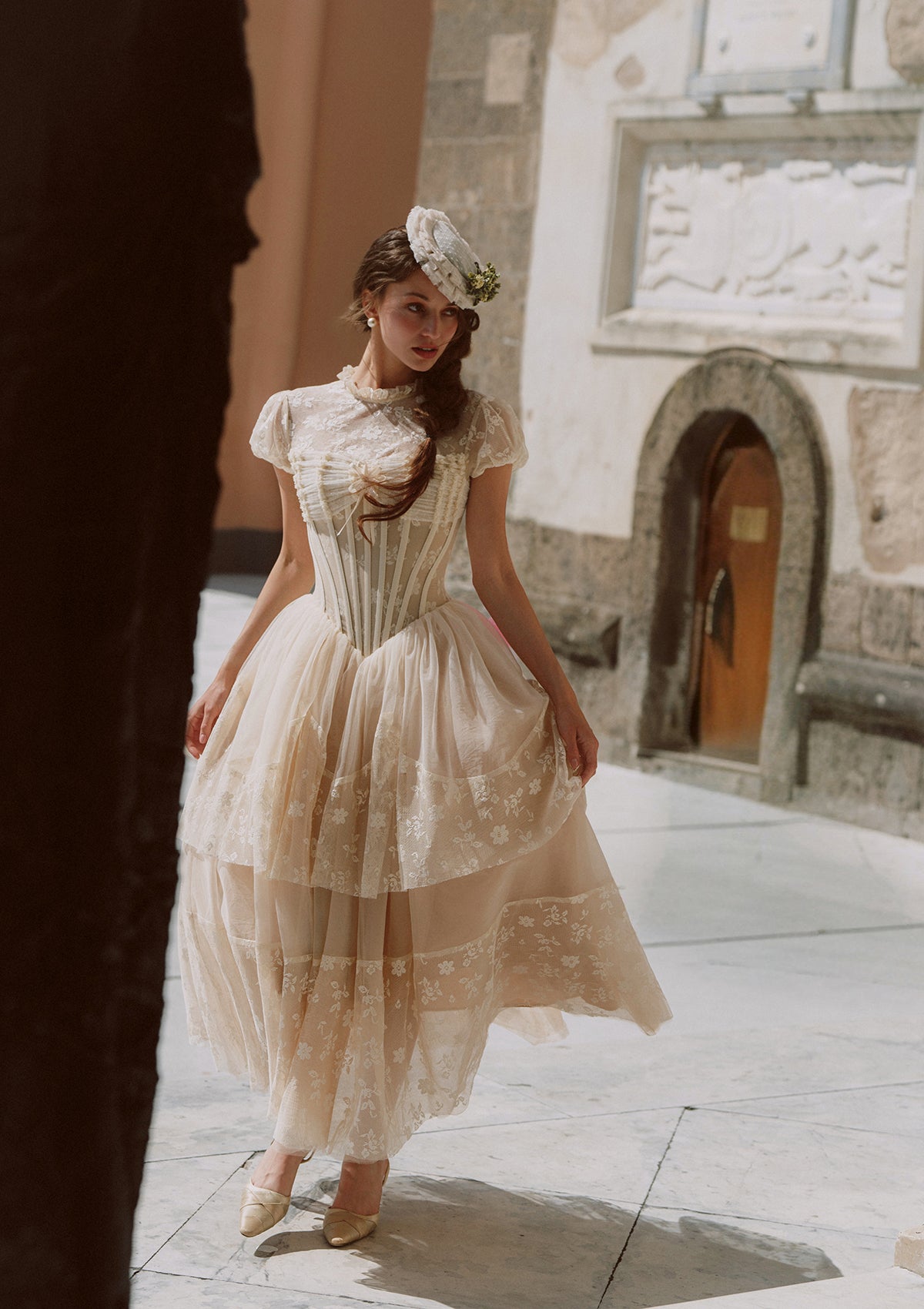 Ivory Cathedral Dress