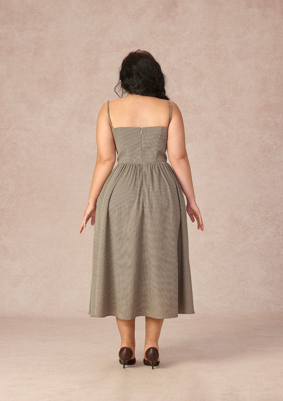 Curve&Plus Bear Date Dress（Long)