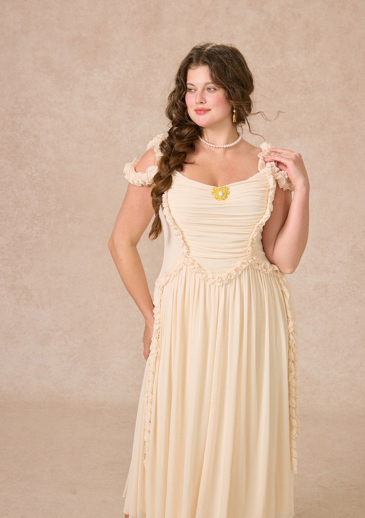 Curve&amp;Plus Sariel Angel Dress