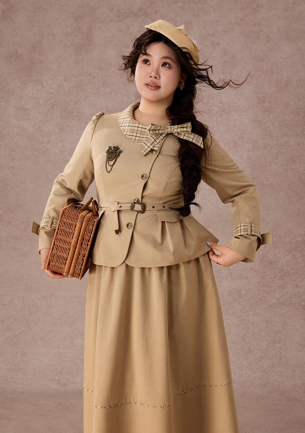 Curve&amp;Plus British Voyage Coat