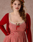Curve&Plus Afternoon Berry Tea Dress