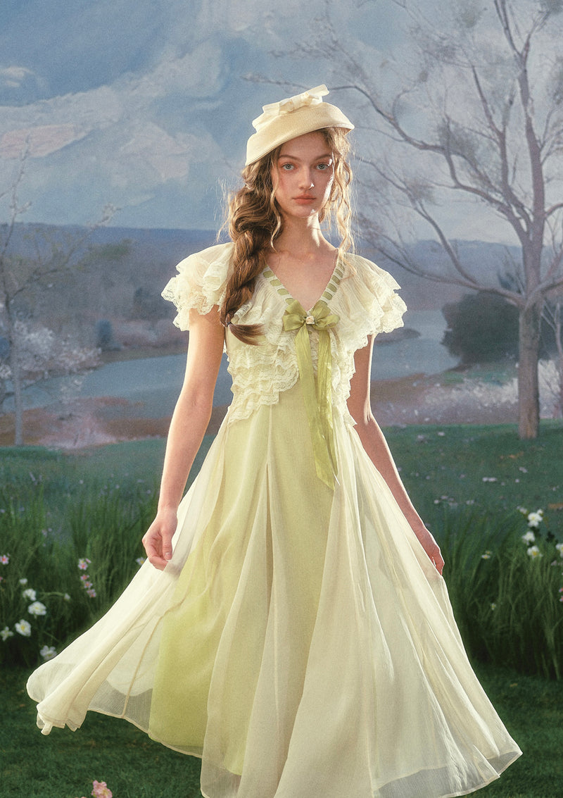 Spring Outing Dress Pre-Order / M