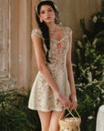 Meadow Vine Corset Dress (Short)