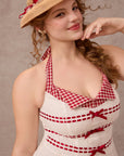 Curve&Plus Little Red Candle Dress