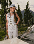 Pale Coastal Wander Vest