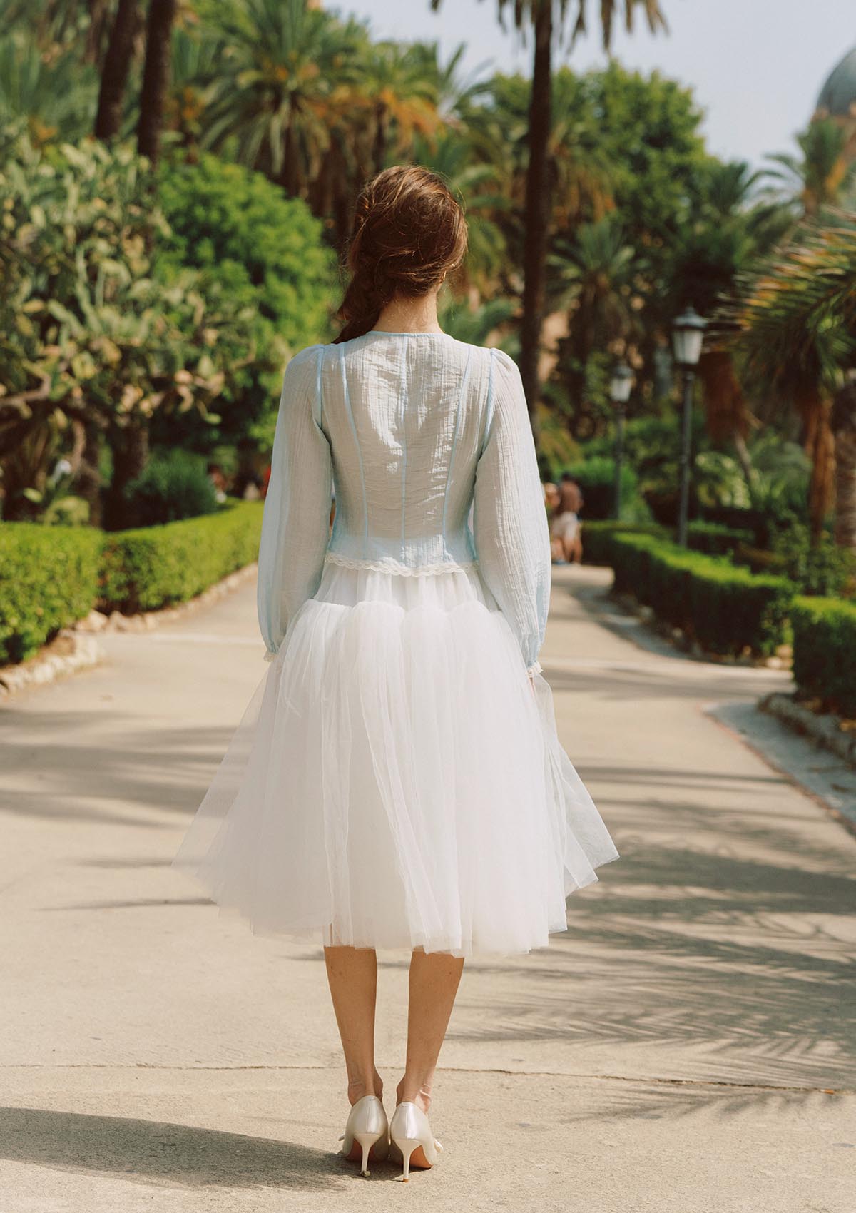 LM Styling Diary Skirt (white)