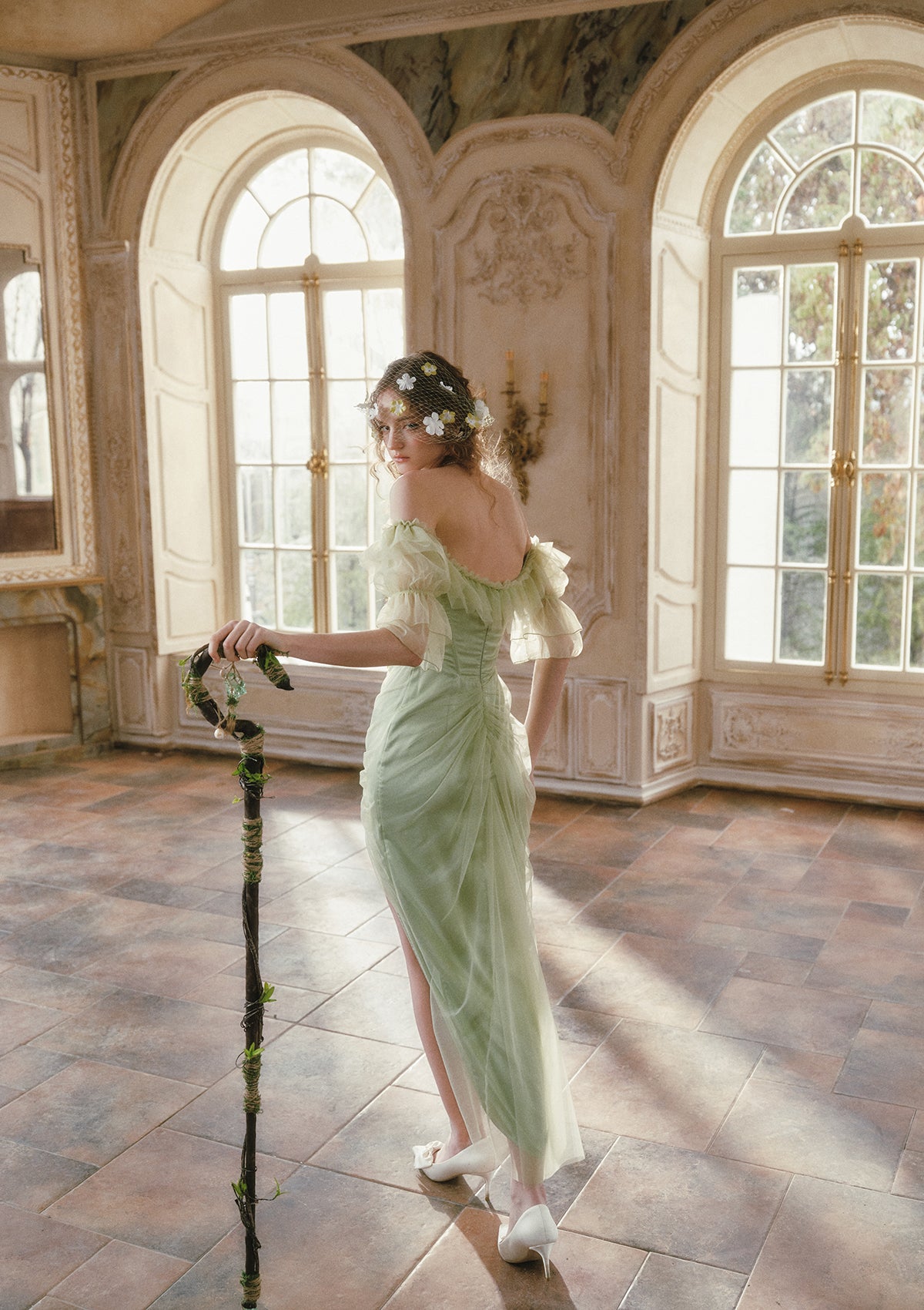 Woodland Tree Corset Dress