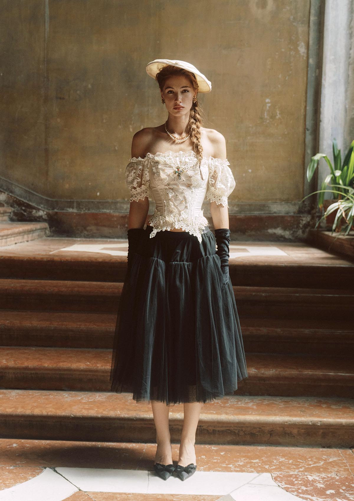 LM Styling Diary Skirt (Raven)