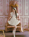 Süßes Blütenbonbon-Hauskleid