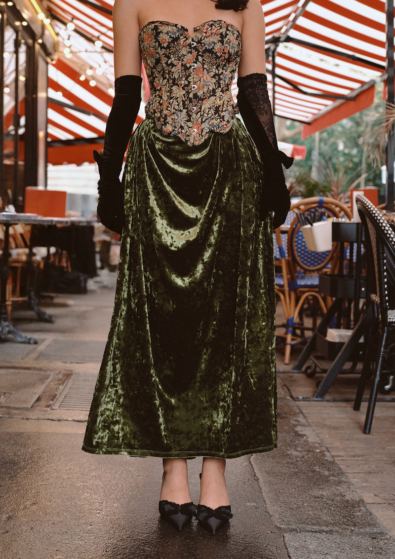 Florence Opera Satin Skirt