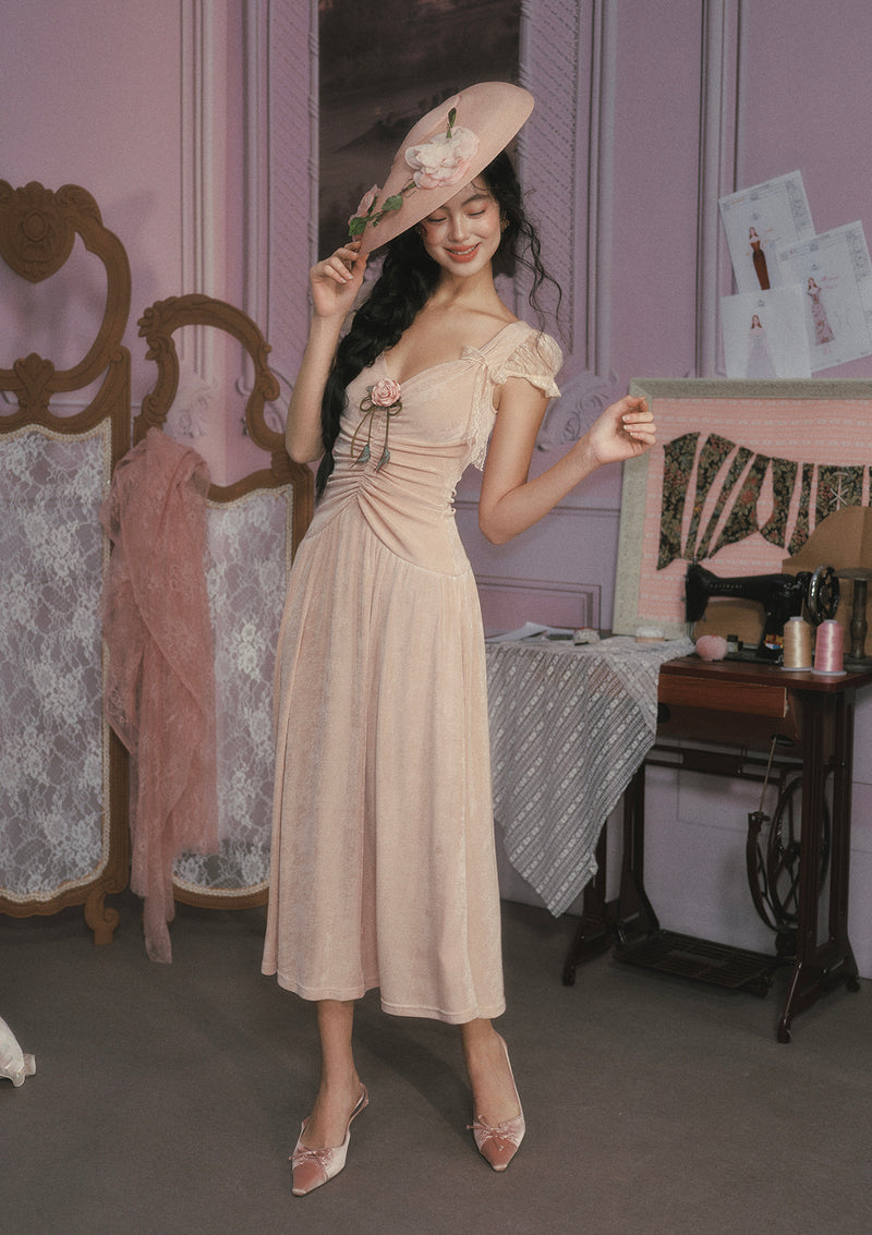 Rose Socialite Dress In Stock / XL