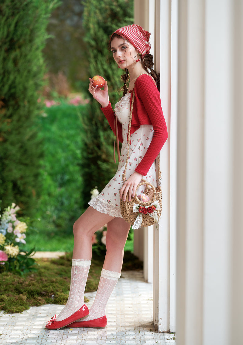 The Little Red Rose Dress XL The Little Red Rose Dress XL