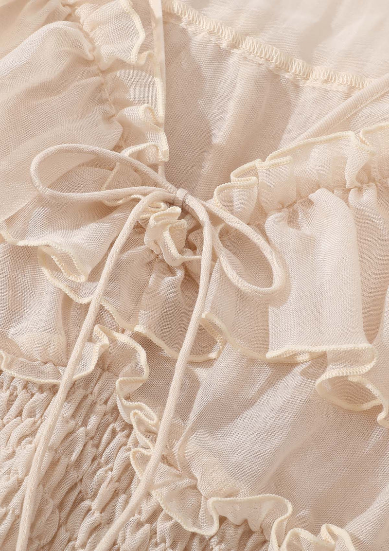 Seine Mist Dress (Pear White)