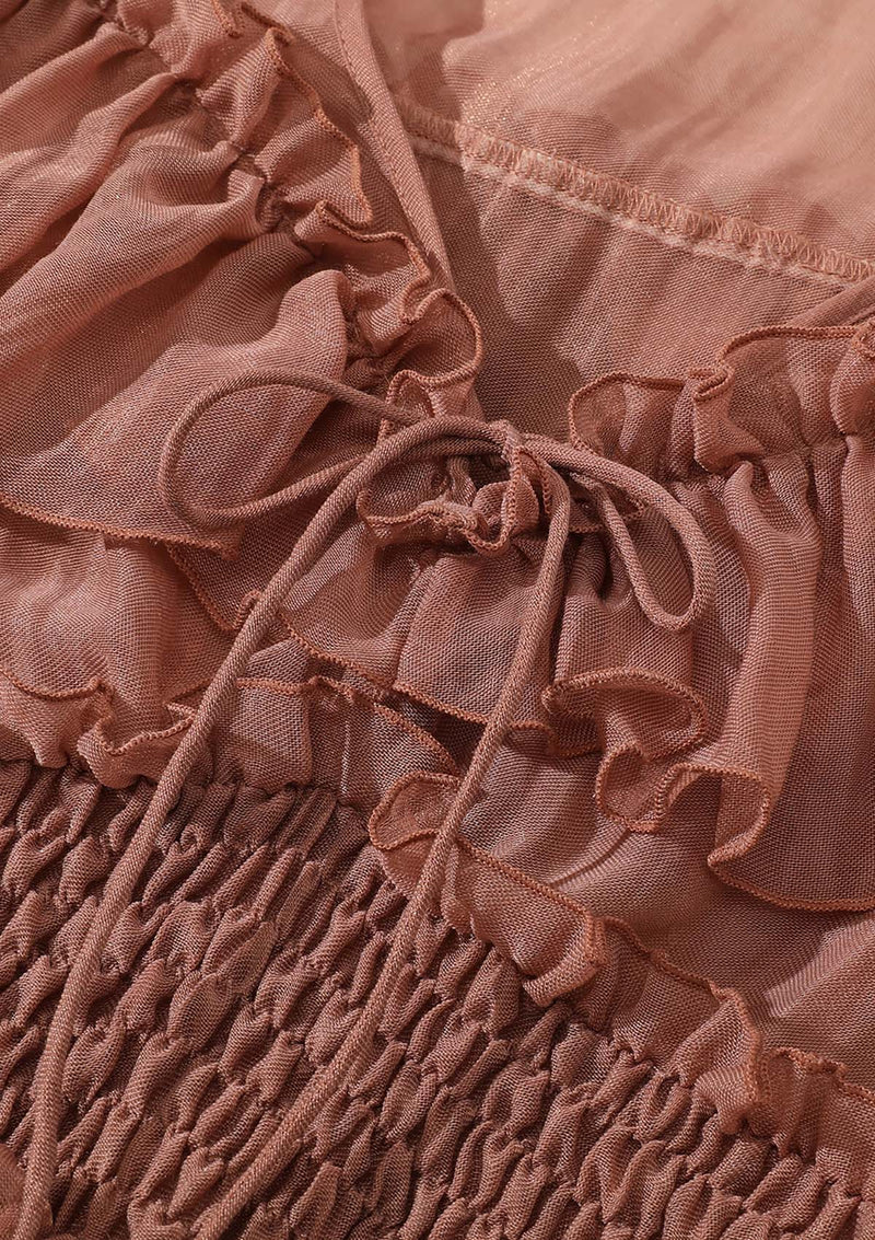 Seine Mist Dress (Plum Pink)
