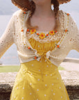 Little Orange Cardigan