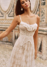 Lace Bouquet Corset (underbust)