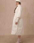 Curve&Plus Warrior II Down Puffer Coat — White