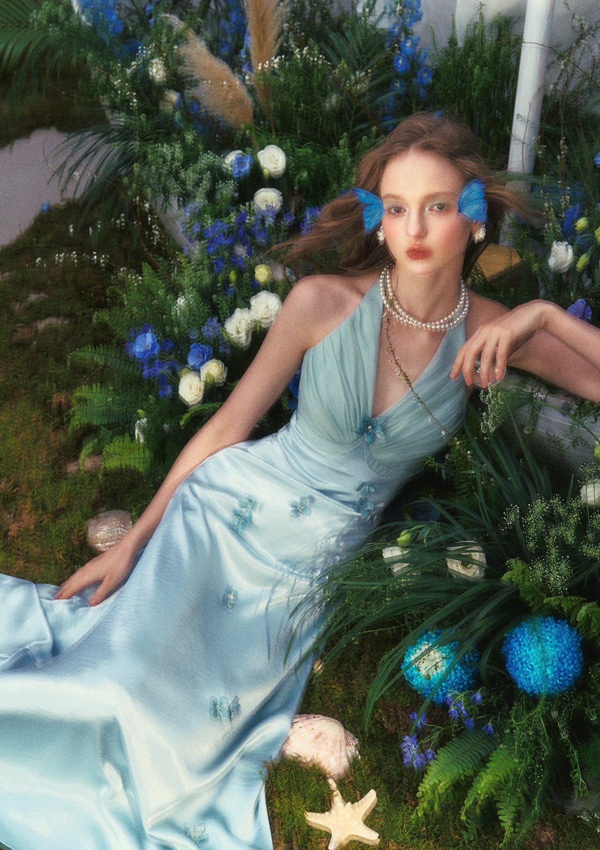 Butterfly Pearl Dress S / In-stock