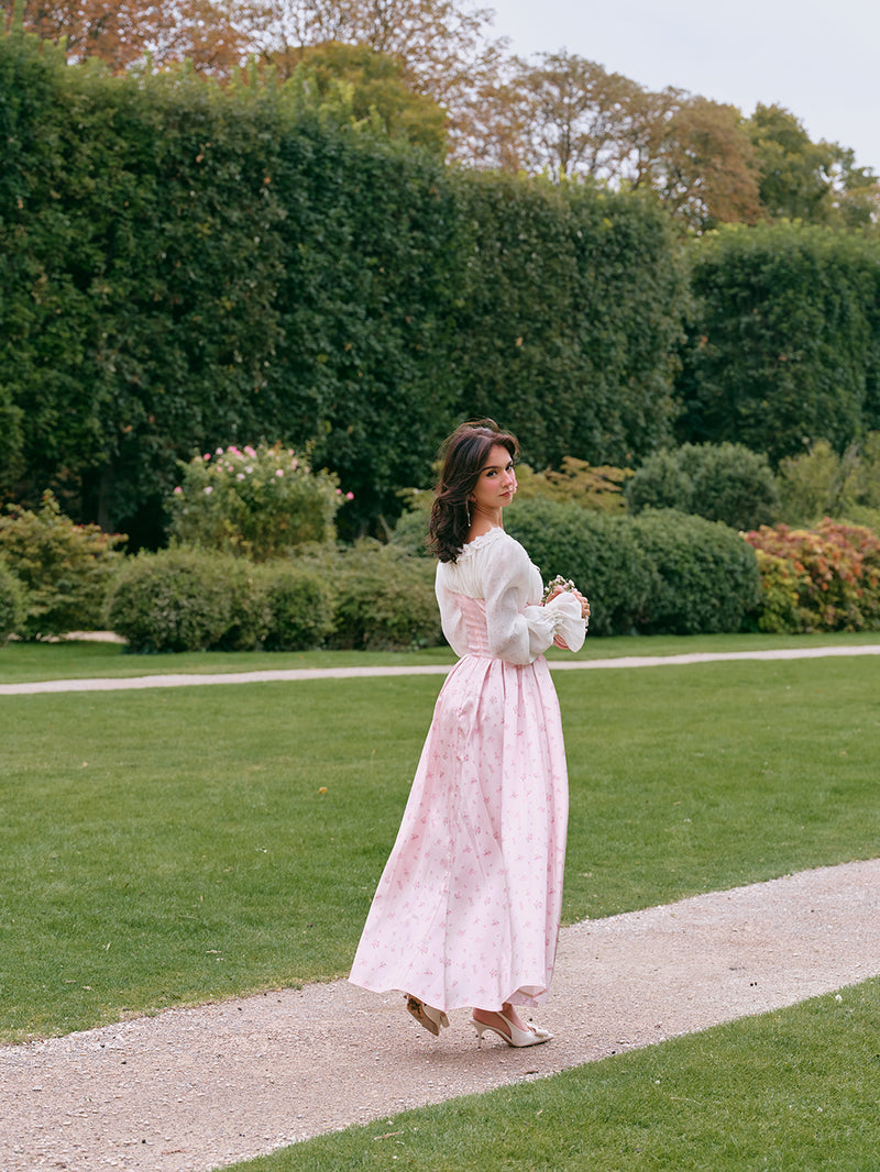 Rose Movement Corset Dress