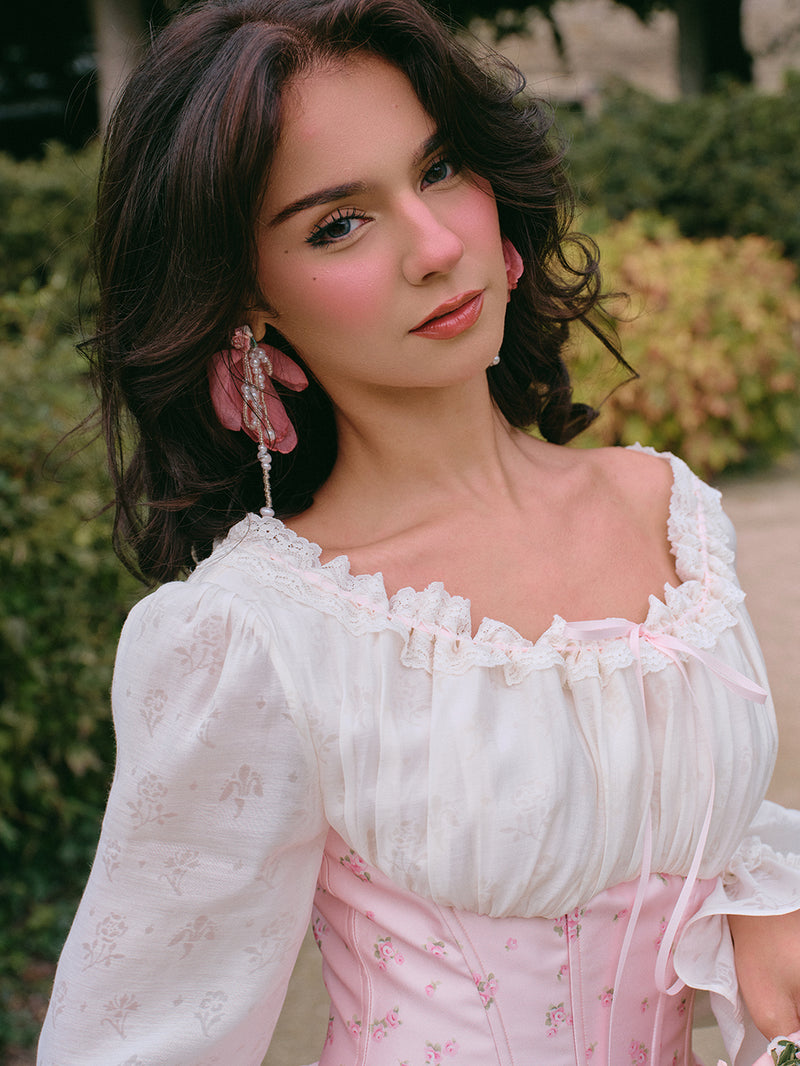 Rose Movement Corset Dress