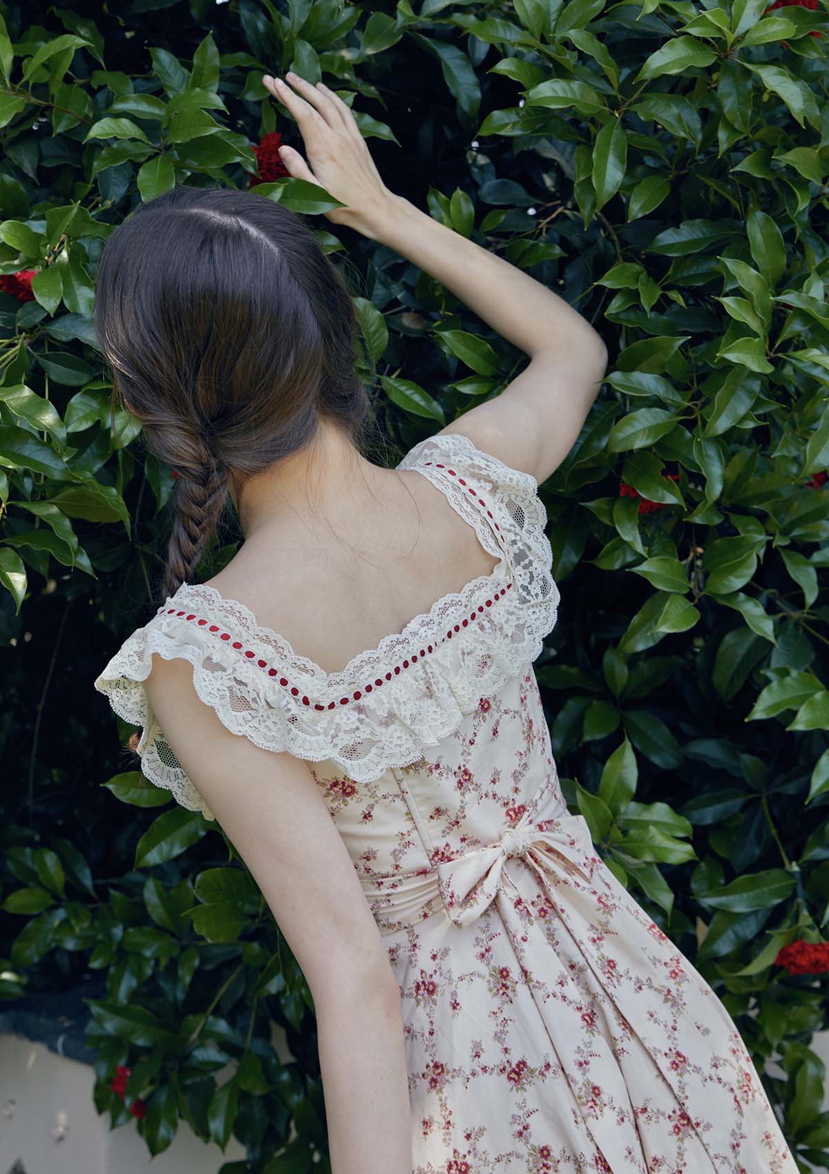 Red Garnet Corset Dress In-stock / XL Red Garnet Corset Dress In-stock / XL