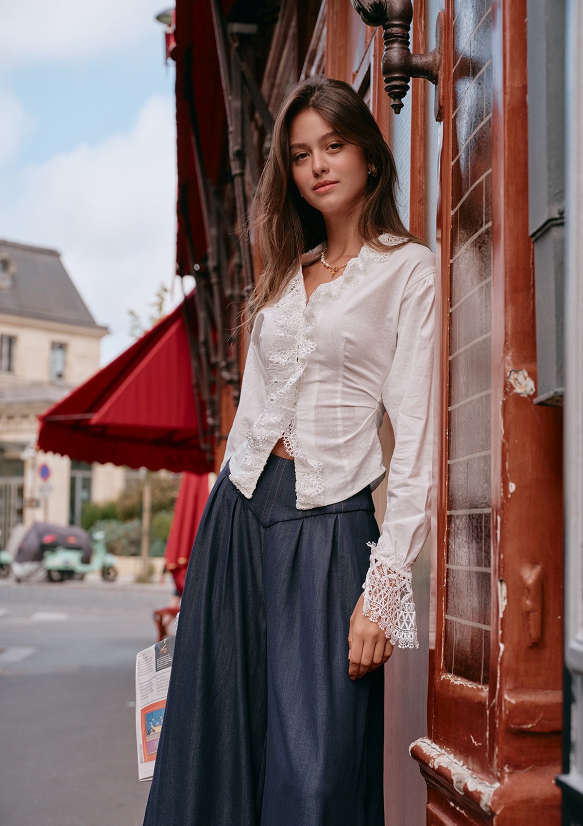 Blues Nocturne Weite Jeans