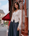 Blues Nocturne Weite Jeans
