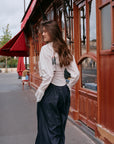 French Milk Foam Shirt