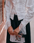 French Milk Foam Shirt