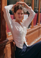 French Milk Foam Shirt