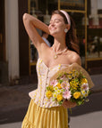 Gilded Flower Poem Corset
