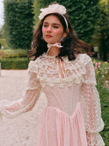 Pink Knight Corset Dress