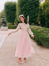 Pink Knight Corset Dress