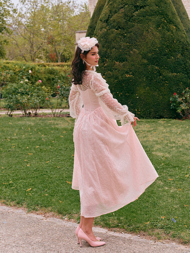 Pink Knight Corset Dress