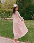 Rosa Ritter-Korsettkleid