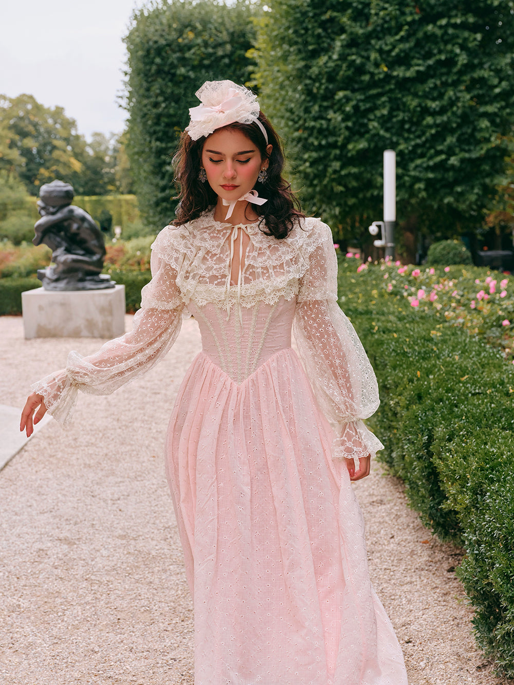 Pink Knight Corset Dress