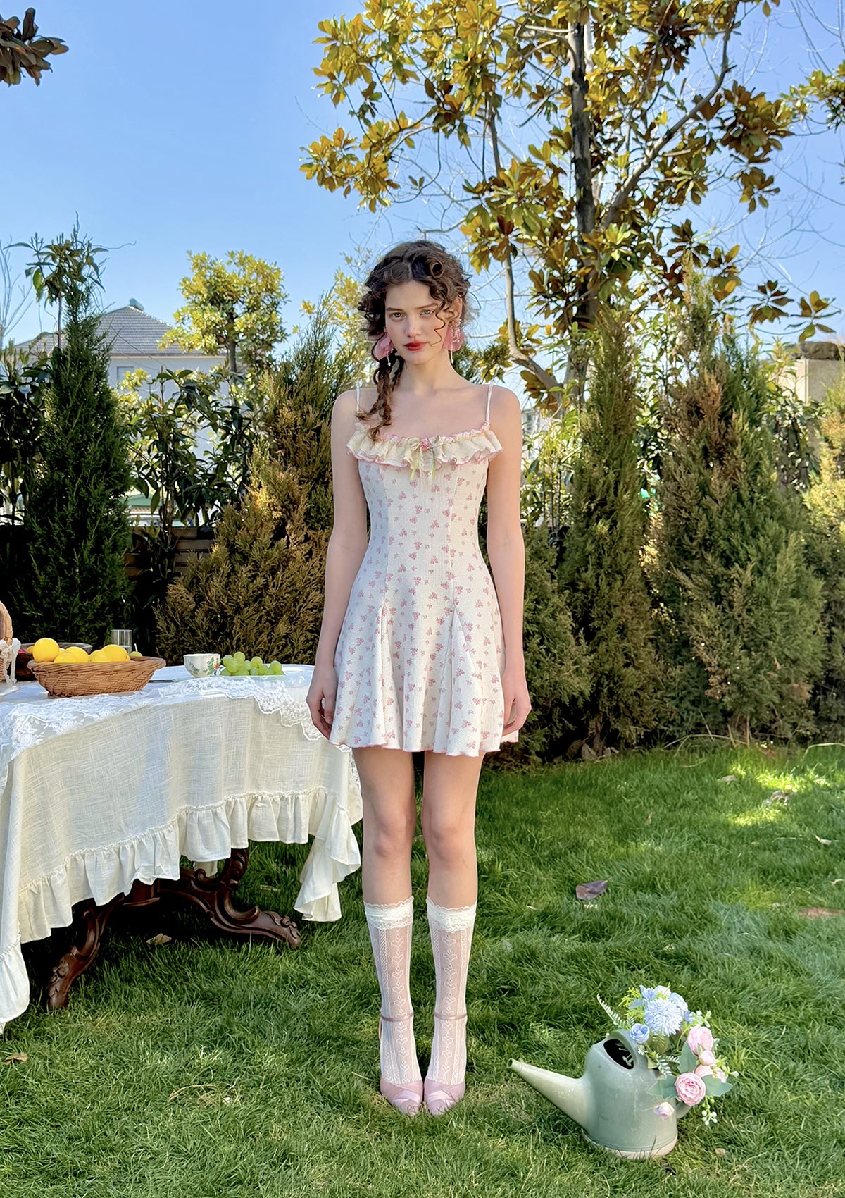 ワンピース esther bunny garden lace dress esther bunny garden lace dress - メルカリ