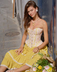 Gilded Flower Poem Corset