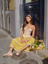 Gilded Flower Notes Skirt