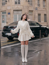 Moonlight Handwriting Knit Cardigan